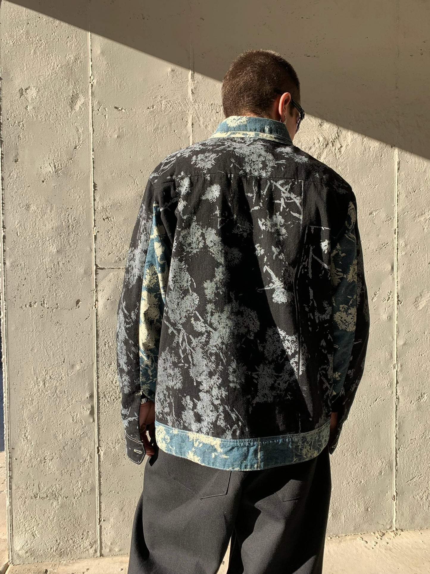 Drained Minds Bias Jacket- Blue Black