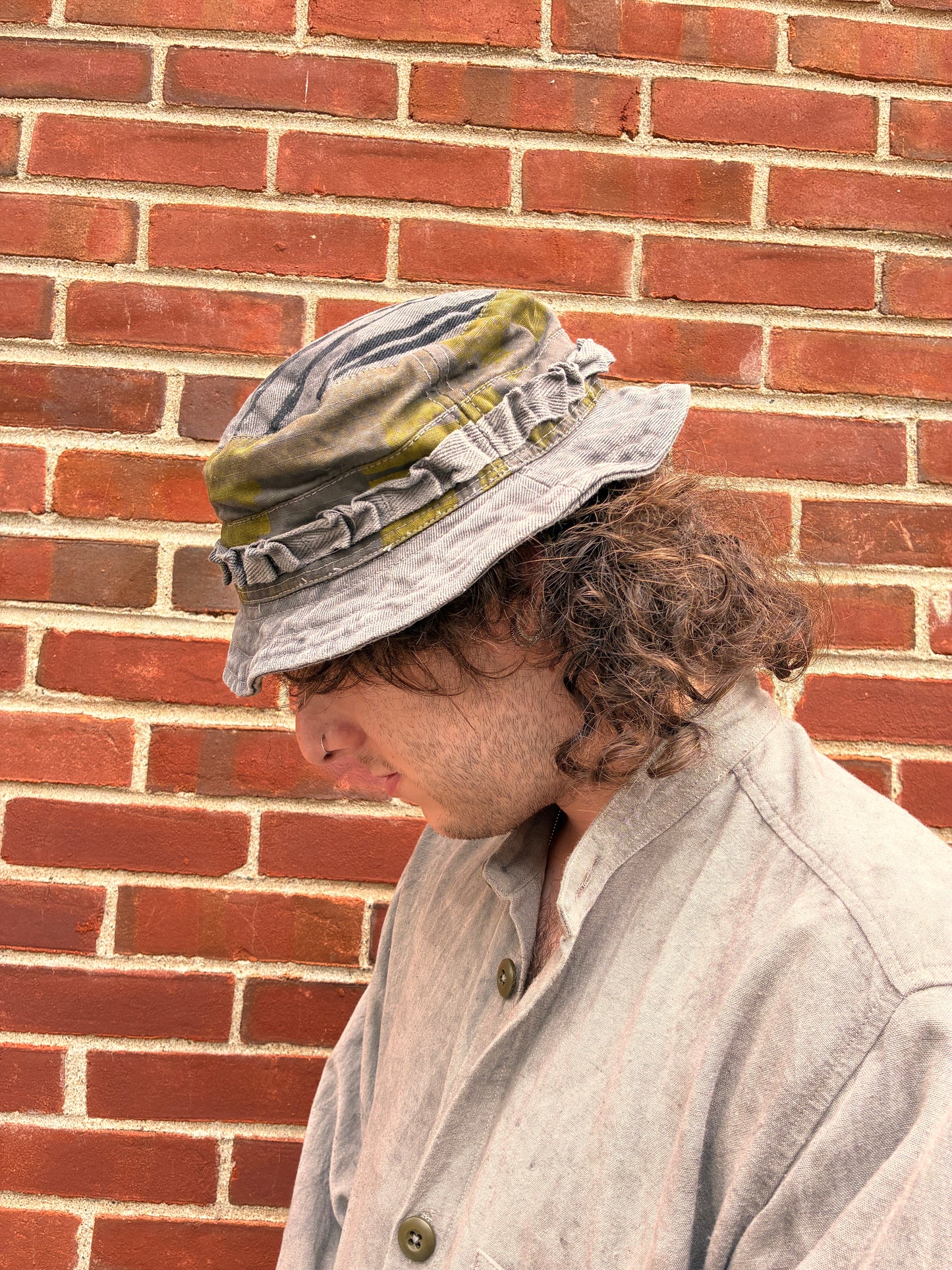 Jungle Hat - Black Tea Dyed Crazy 1/1