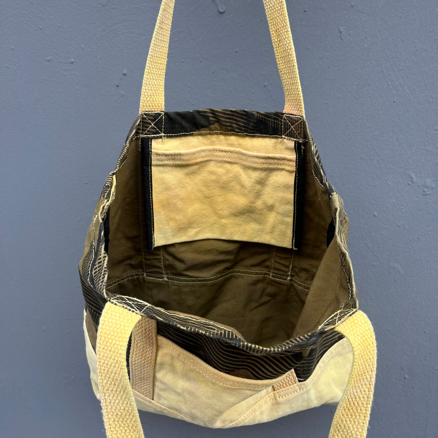 Mini Tote Bag - Turmeric Camo Ripstop