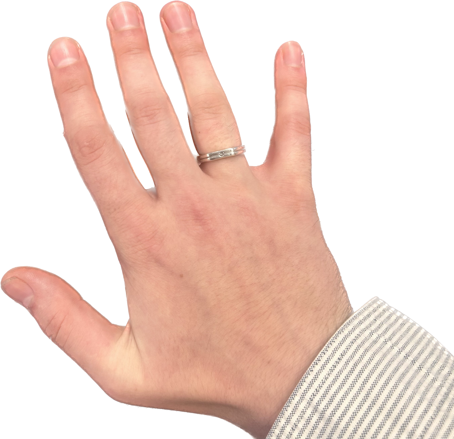 Ski Kansas Star Stamp Ring