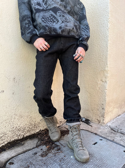 Richard Alexander Cooke Minuets Selvedge Jeans- Abyss