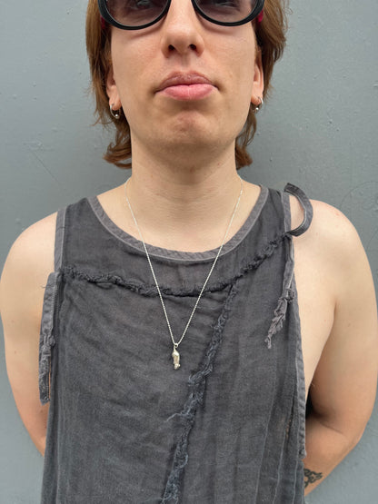 Ski Kansas RAT Pendant - .925 Sterling Silver