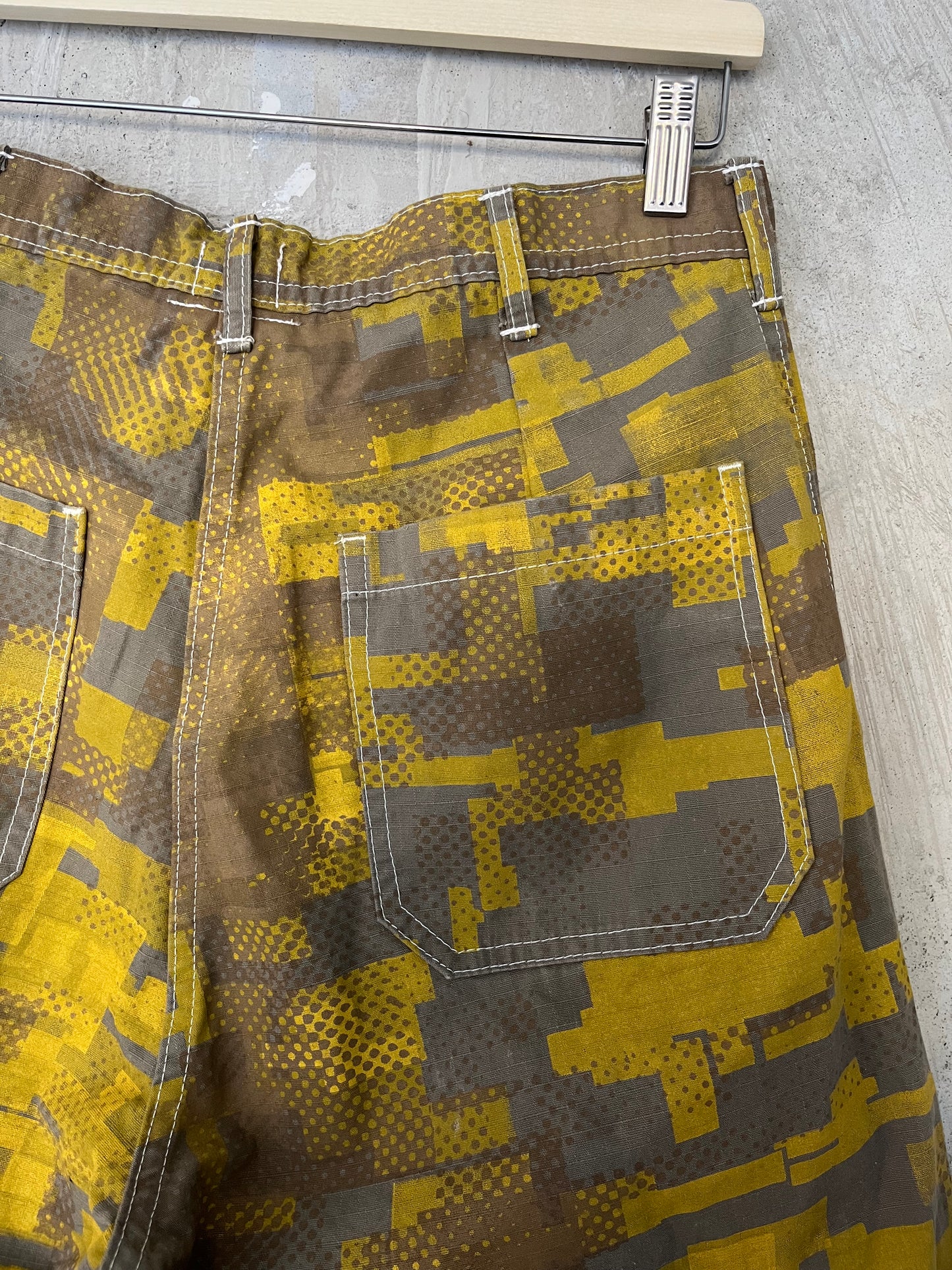 Long Shorts - 2 Layer Digi-Camo Cotton Ripstop