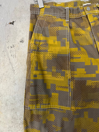 Long Shorts - 2 Layer Digi-Camo Cotton Ripstop