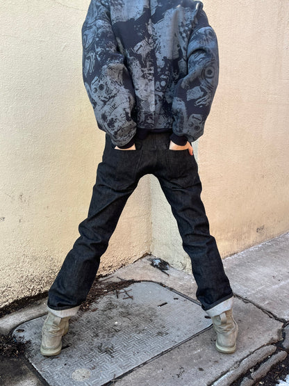 Richard Alexander Cooke Minuets Selvedge Jeans- Abyss