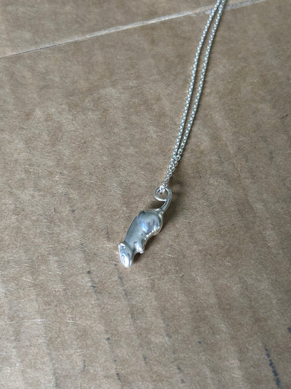 Ski Kansas RAT Pendant - .925 Sterling Silver
