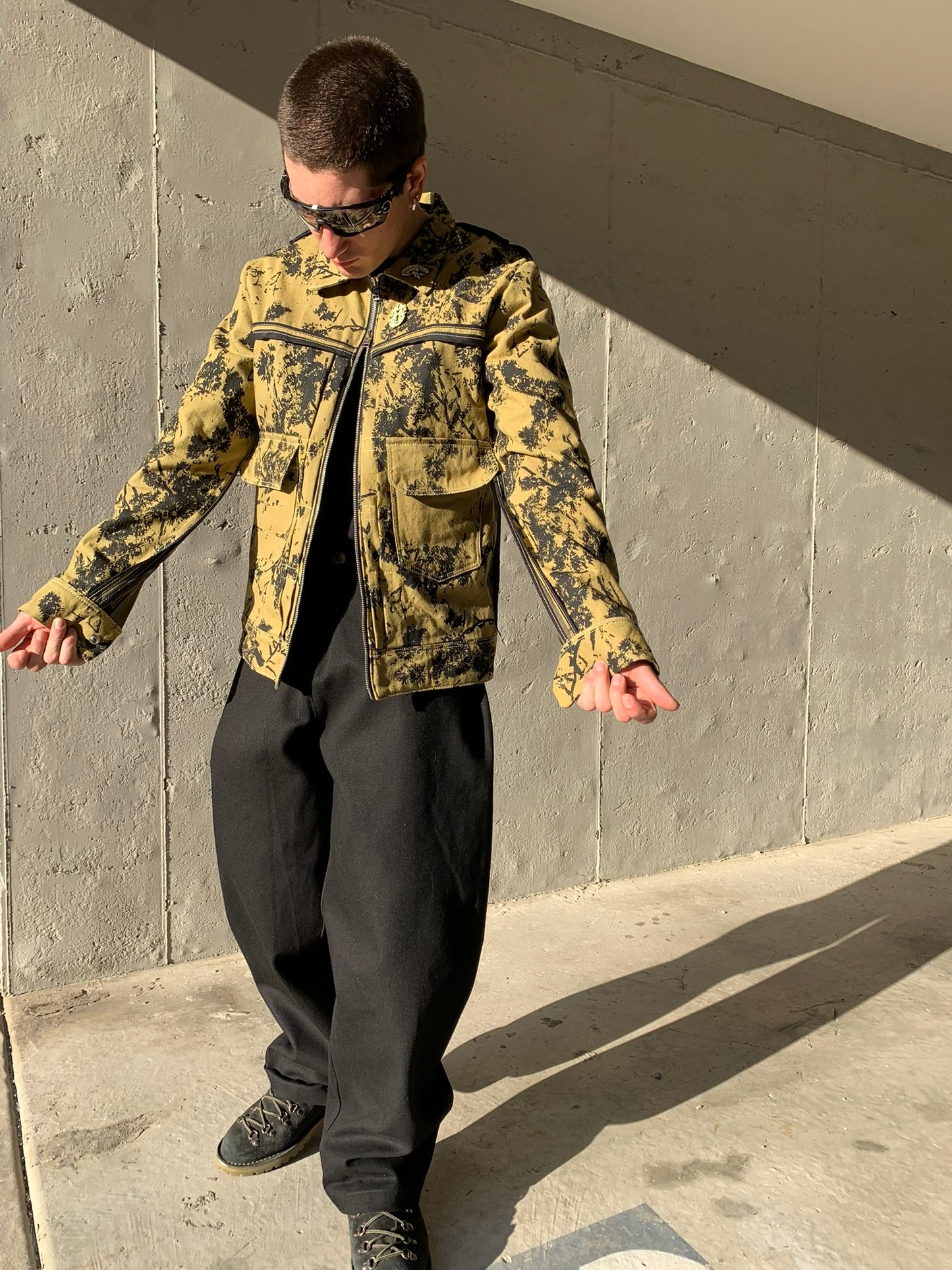 Drained Minds Bias Jacket-Green