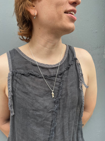 Ski Kansas RAT Pendant - .925 Sterling Silver