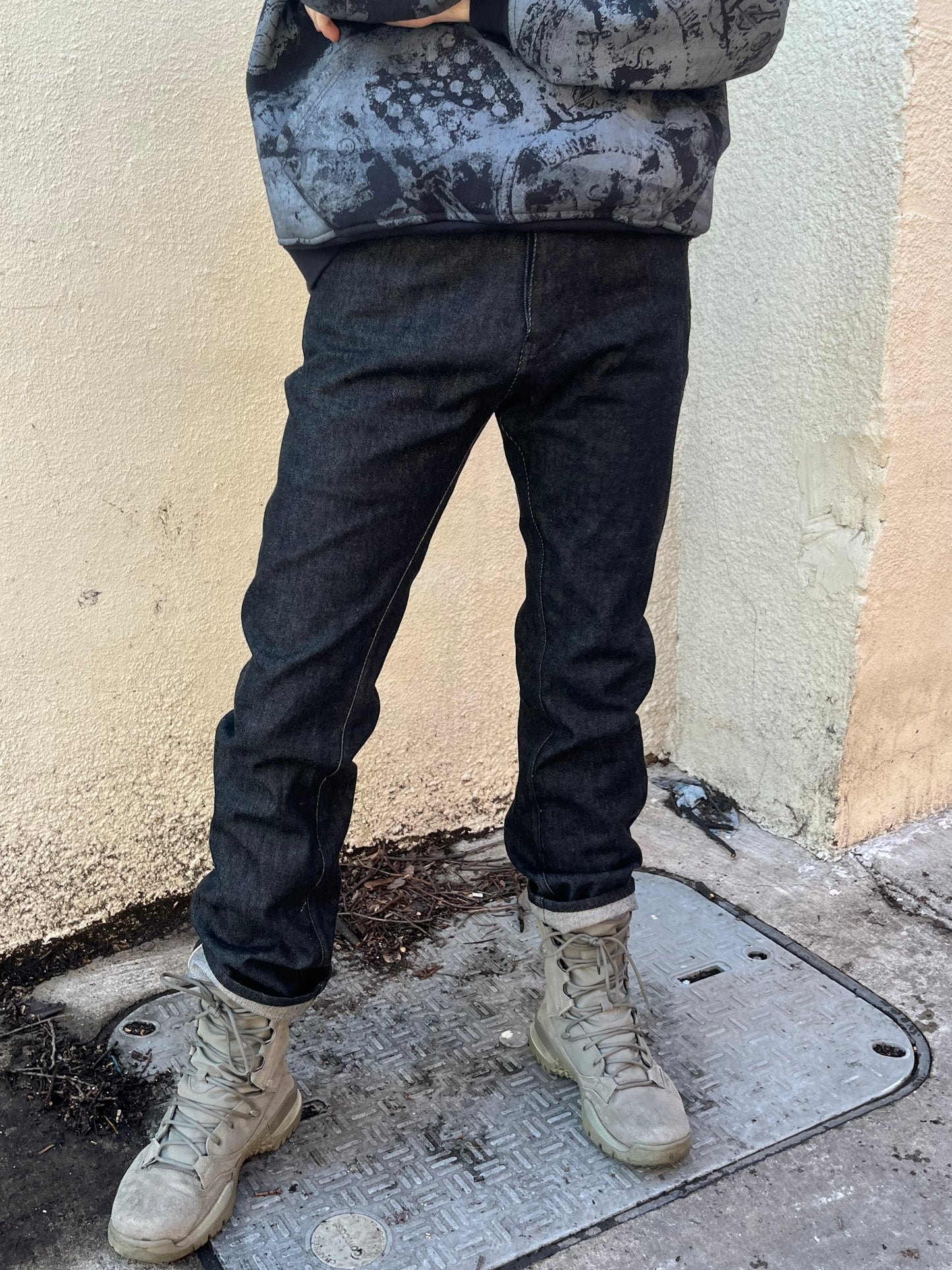 Richard Alexander Cooke Minuets Selvedge Jeans- Abyss