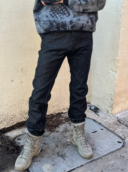 Richard Alexander Cooke Minuets Selvedge Jeans- Abyss