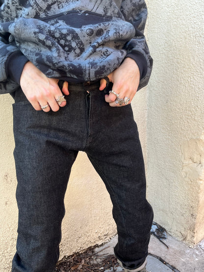 Richard Alexander Cooke Minuets Selvedge Jeans- Abyss