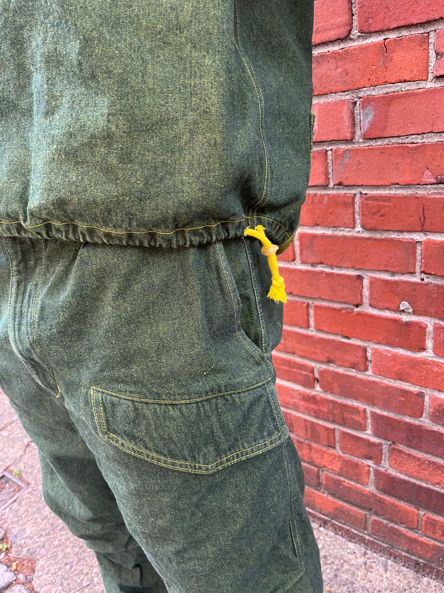 Cycling Pop-Over Shirt - Turmeric Denim