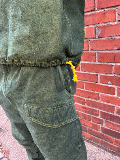 Cycling Pop-Over Shirt - Turmeric Denim