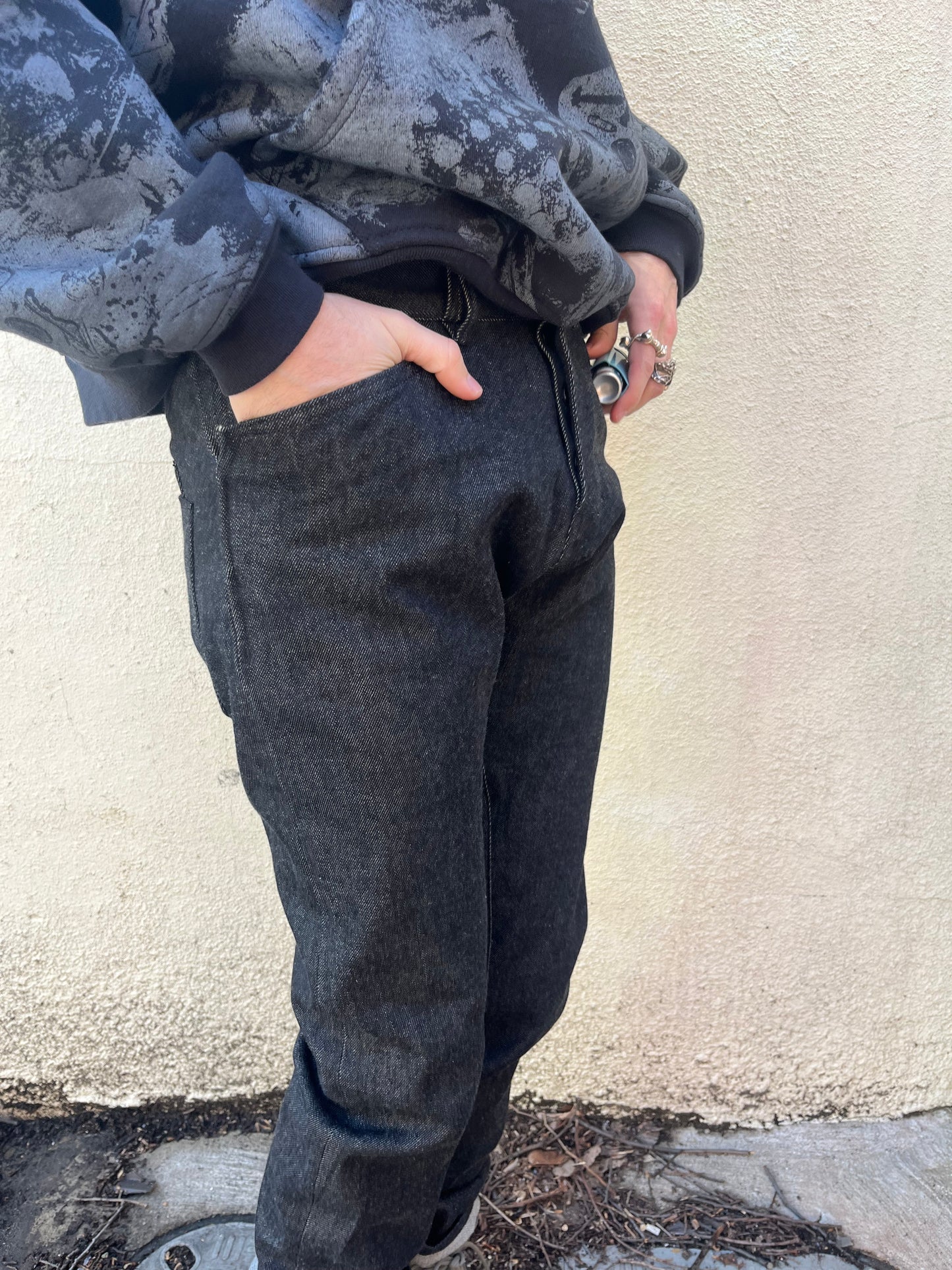 Richard Alexander Cooke Minuets Selvedge Jeans- Abyss