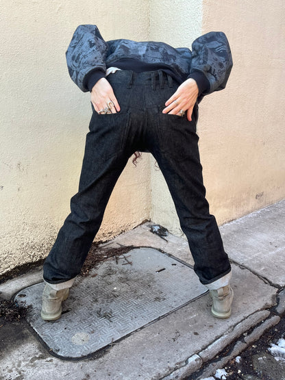 Richard Alexander Cooke Minuets Selvedge Jeans- Abyss