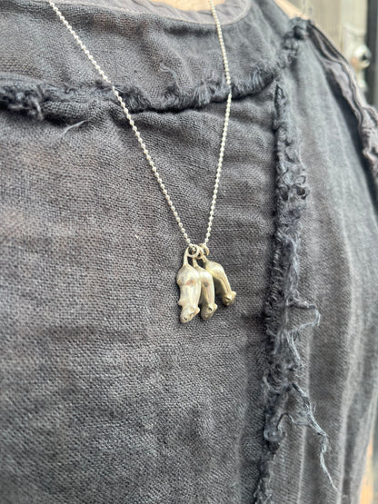 Ski Kansas RAT Pendant - .925 Sterling Silver