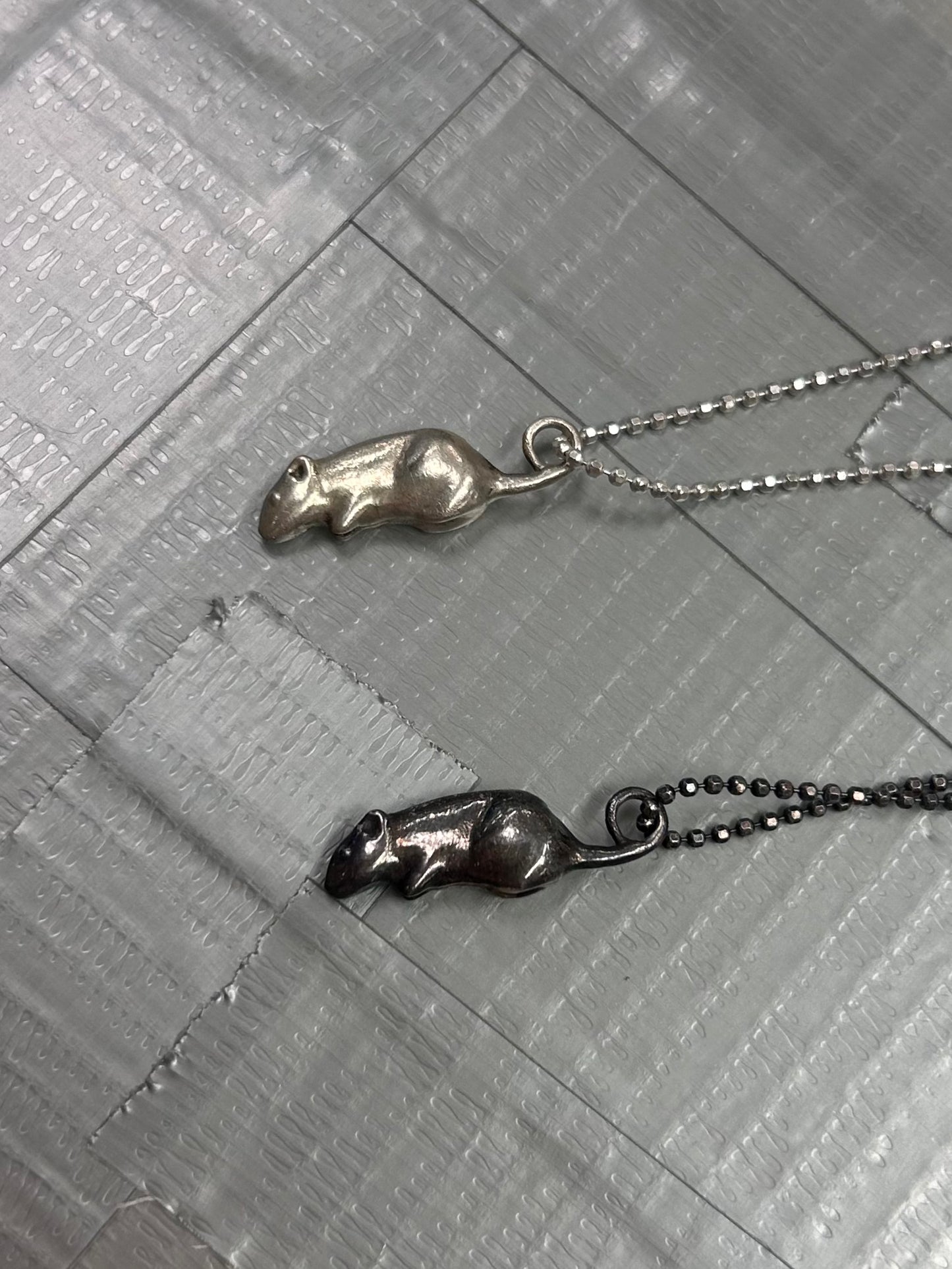 Ski Kansas RAT Pendant - .925 Sterling Silver