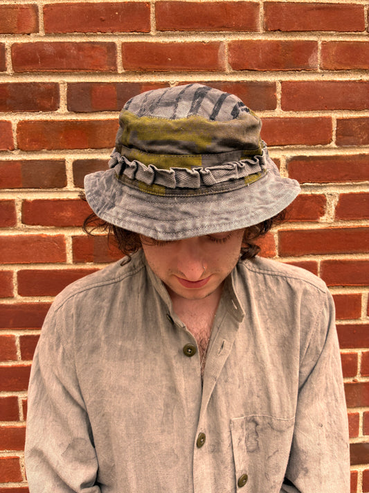 Jungle Hat - Black Tea Dyed Crazy 1/1