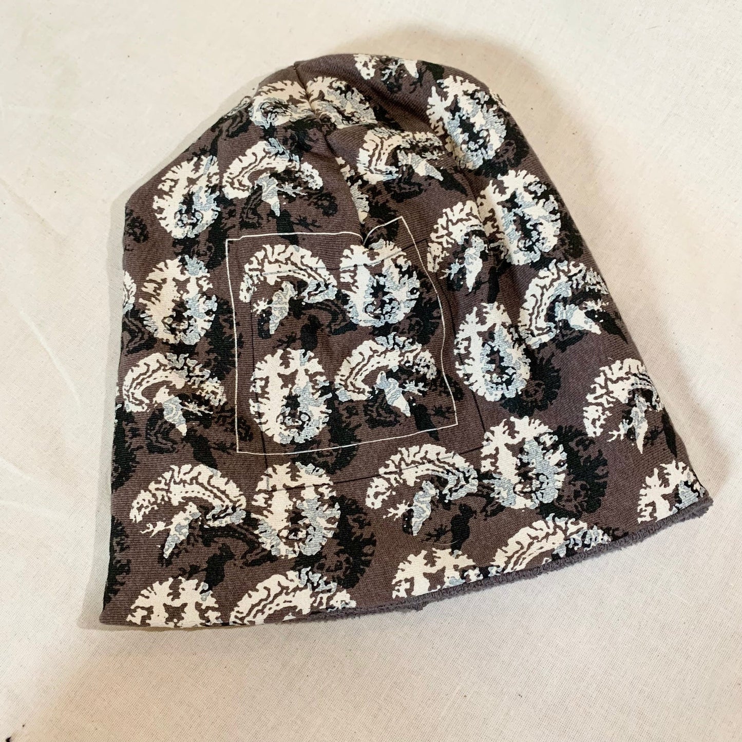 Drained Minds Skully Beanie - Brown