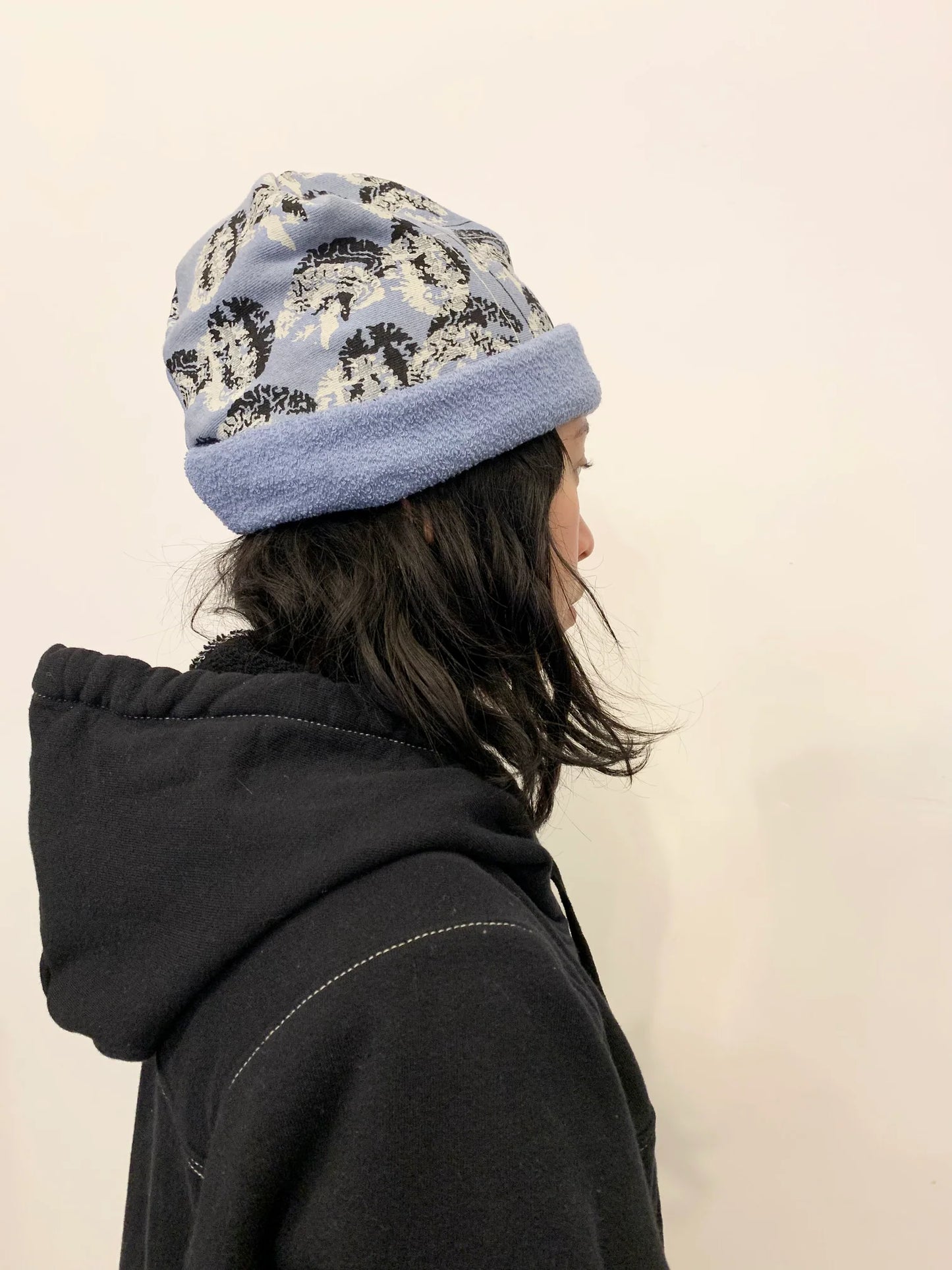 Drained Minds Skully Beanie - Sky Blue