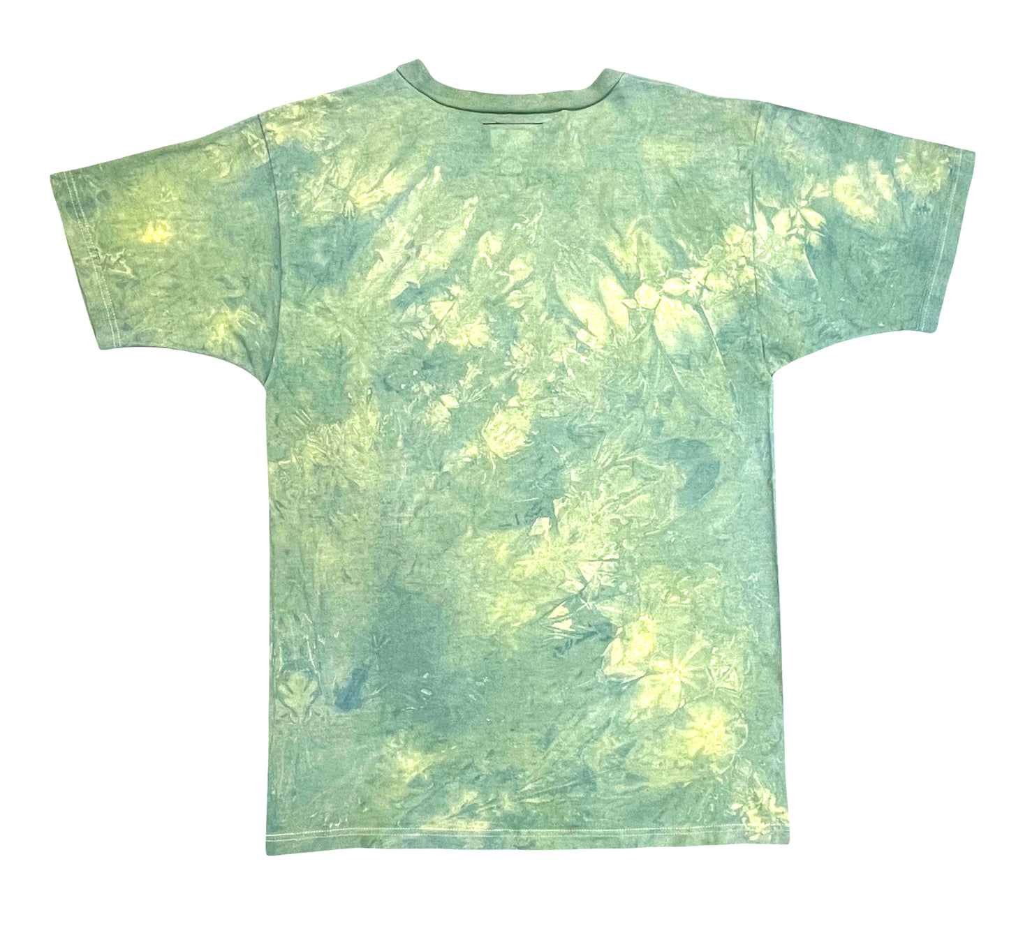 Electric Box T-Shirt - Indigo & Turmeric Dyed