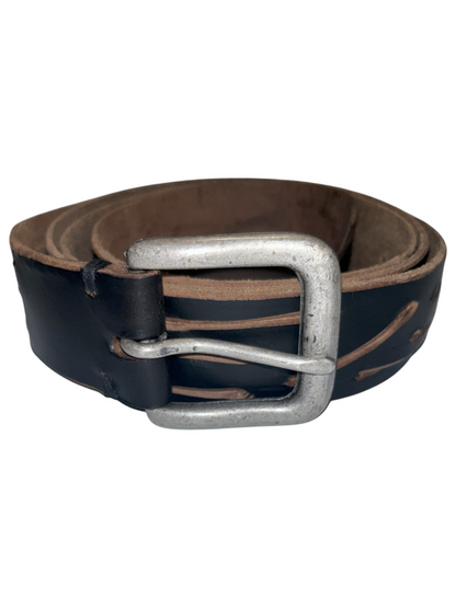 Mandrake Slit Leather Belt