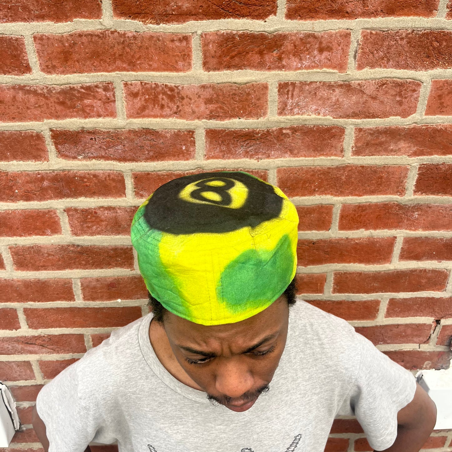 Hiero Maar Airbrushed Cap - Camo 8 Ball