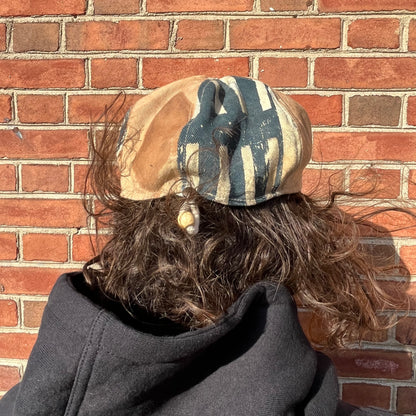 Rat Tail Hat - Persimmon and Camo