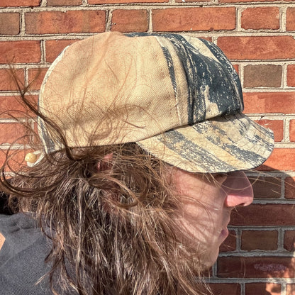 Rat Tail Hat - Persimmon and Camo