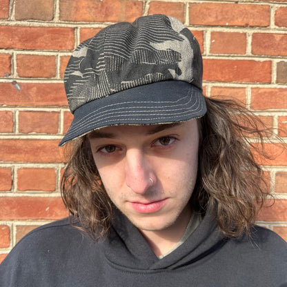 Rat Tail Hat - Persimmon and Camo