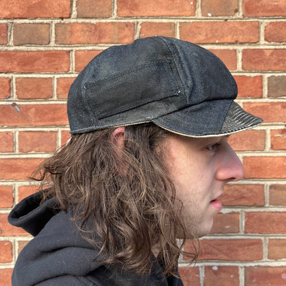 Rat Tail Hat - Camo and Persimmon