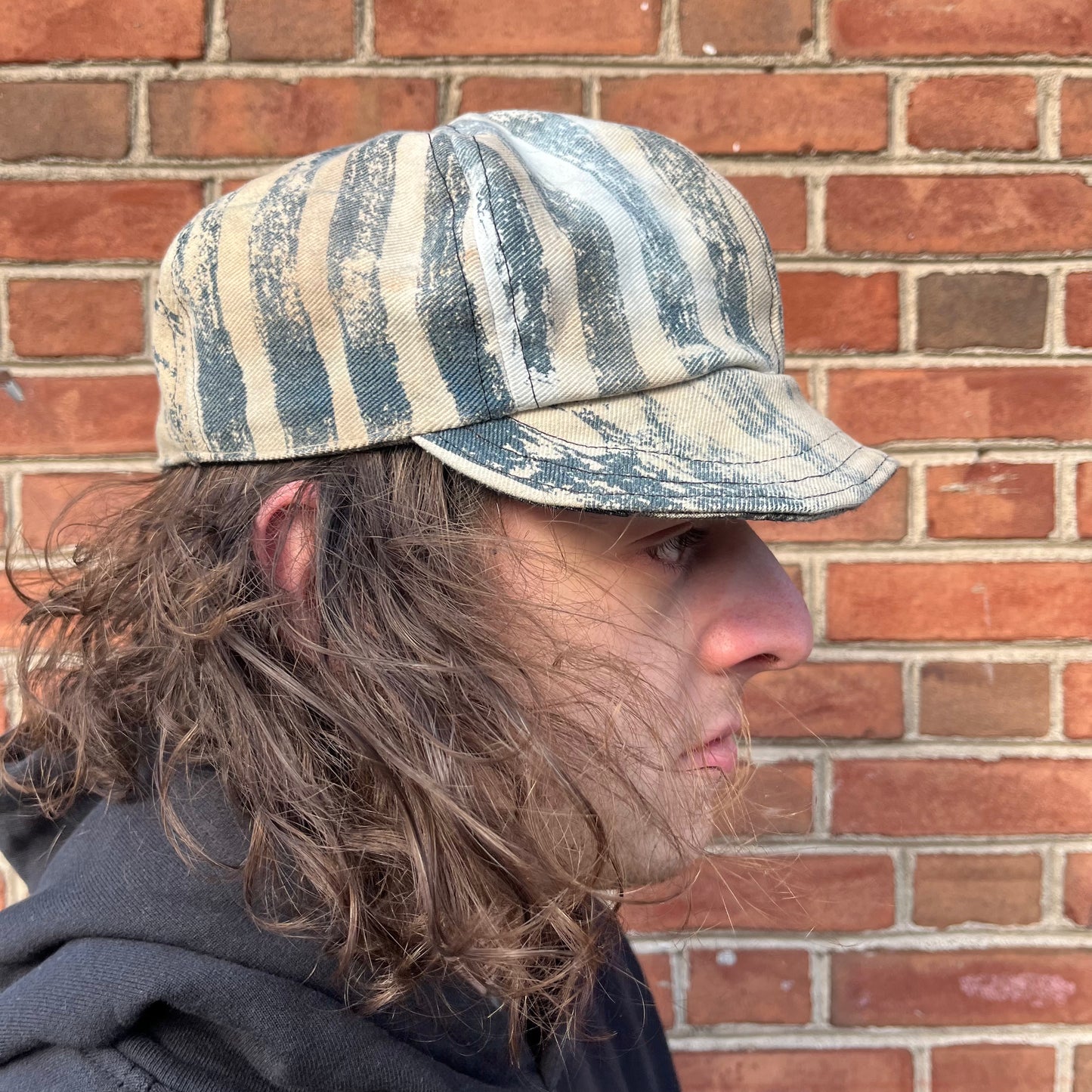 Rat Tail Hat - Camo and Persimmon