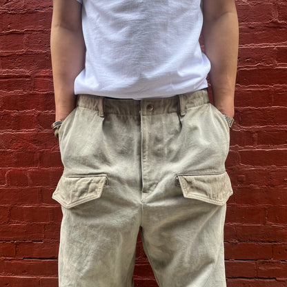 Utility Thwocket Pants - Acorn and Persimmon Dyed Denim