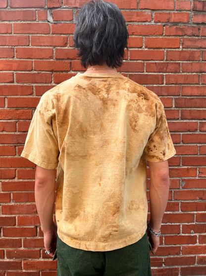 Mondays Tee - Turmeric and Rust