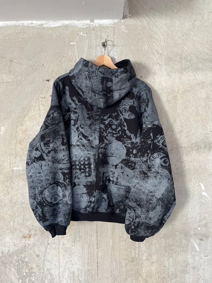 Scattered Surface Print Hoodie