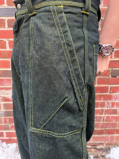 Dart Pocket Fatigue Pant - Turmeric Dyed Denim
