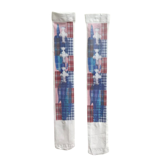 Ako Ito Plaid Perfect Thigh Highs