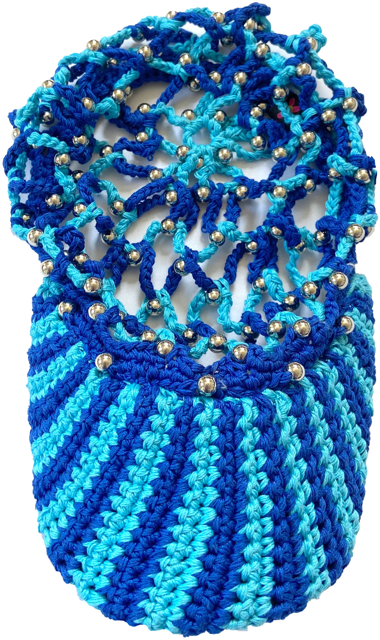 Stahl Knit Mesh Bball Hat - Blue Stripe