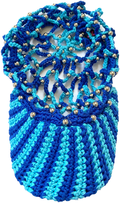 Stahl Knit Mesh Bball Hat - Blue Stripe